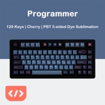 GMK Programmer 104+25 PBT Dye-subbed Keycaps Set Cherry Profile for MX Switches Mechanical Gaming Keyboard